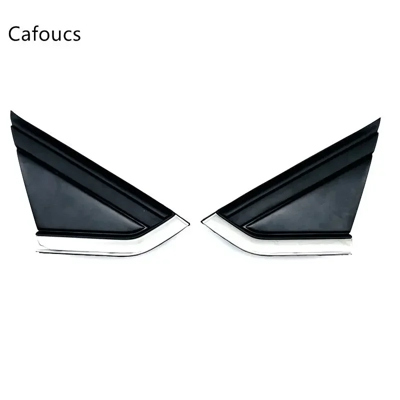 Original For Citroen C4 1.6D 2004-2010 Front Window Triangle Cover Trim Plate Panel With Chrome Frame