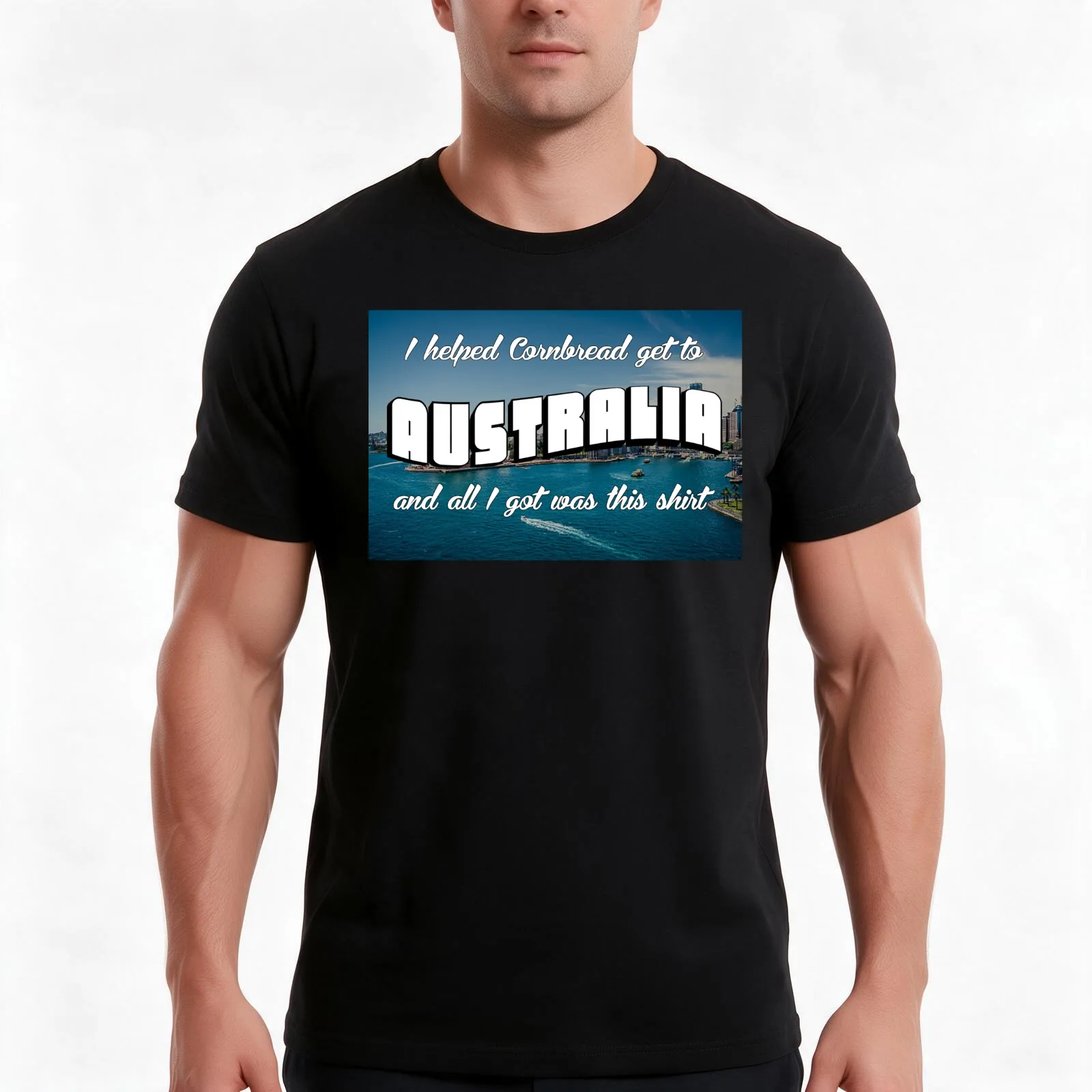 I helped Cornbread move...(G Rated) T-Shirt, Summer Casual Cotton Tee, Oversized Streetwear Tops, Vintage Graphic Print