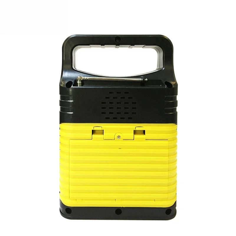 Imagem -02 - Gerador Solar Portátil Luz de Emergência Solar Rádio Sistema Solar Bluetooth Mp3