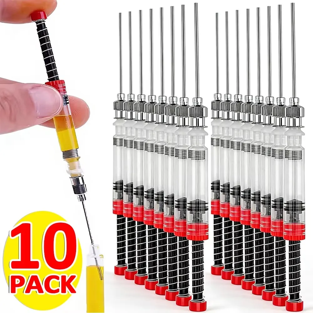 

Шприц-наполнитель для чернил для перьевых ручек 3,4 мм, конвертеры для перьевых ручек, расходные материалы для чернил с съемным тупым наконечником-иглой для склеивания