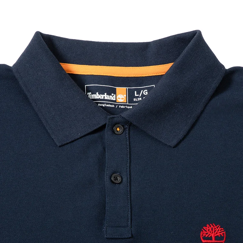 تمبرلاند قميص بولو الرجال الرياضة في الهواء الطلق فضفاض تنفس قصيرة الأكمام الأعمال التلبيب عادية القطن الخالص نصف كم تي شيرت A2Epm433