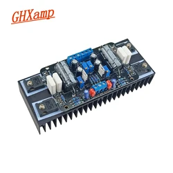 GHXAMP 1969M Field Effect Transistor 1969 Amplifier Board FET 1W-30W Black Gold Version 2.0 Channel DC15-35V add Cooling