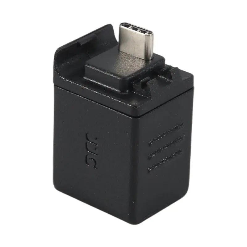

3.5Mm Audio Adapter Withtype-C Charging Port Fordji OSMO Action 4/5 Pro Camera Supports External Microphone Input-A86G