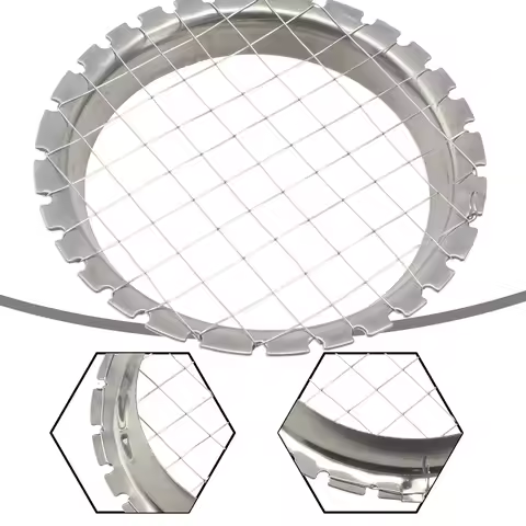 Round Grid Cutter Slicer Stainless Steel Egg Slicer Egg Device Cutter Salads Potato Mushroom Chopper Tools Fruit Slicers