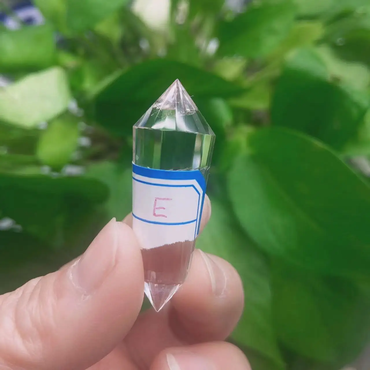 24 sides natural smoky Quartz quart crystal vogel wand reiki healing Brazil gemstone handmade crafted point sale as gift