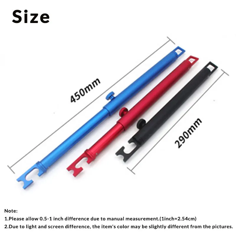 Support Rod For Car Polishing Retractable Vehicle Door Fixing Support