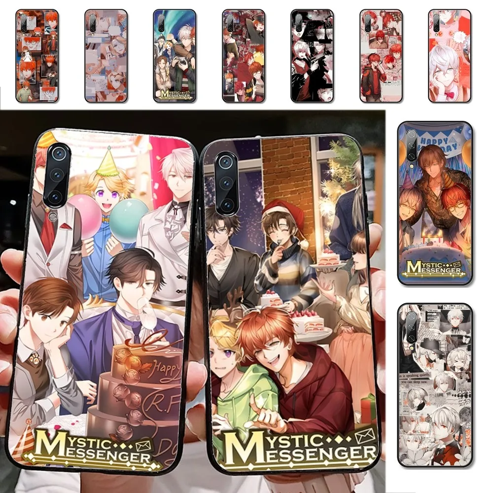 Mystic Messenger Anime Phone Case For Xiaomi Mi 5X 8 9 10 11 12 lite pro 10T PocoX3pro PocoM3 Note 10 pro lite