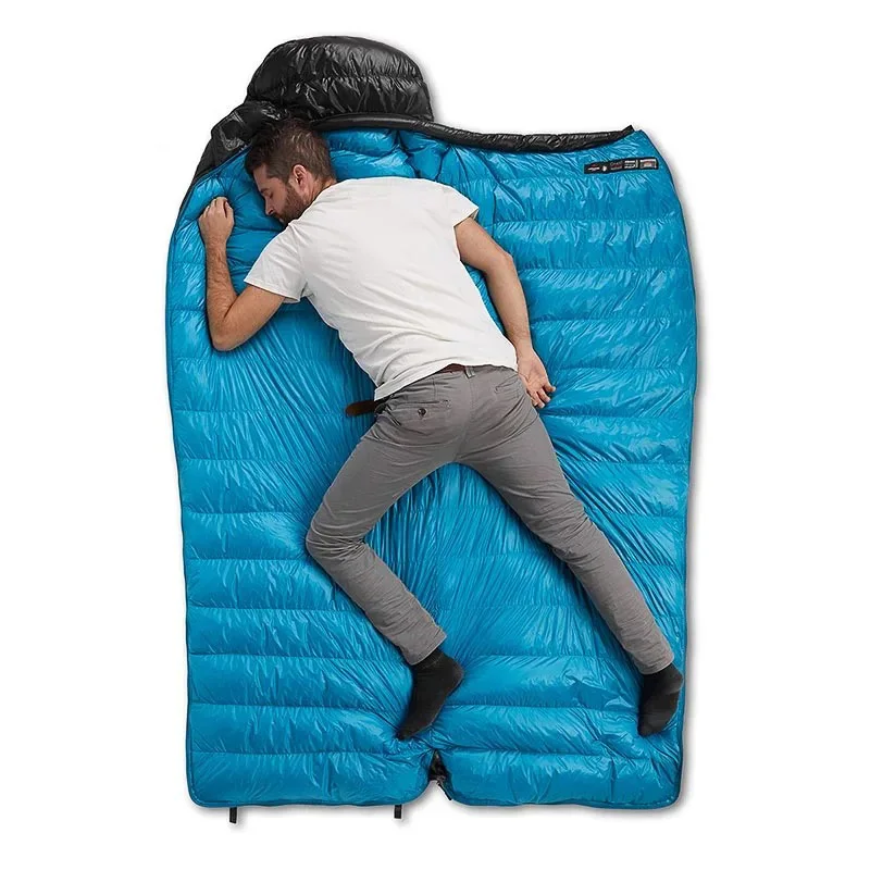 Naturehike Winter Down Sleeping Bag CW400 Adult 650FP Duck Down Warm Sleeping Bag 4 Seasons Suitable Waterproof Ultralight Quilt