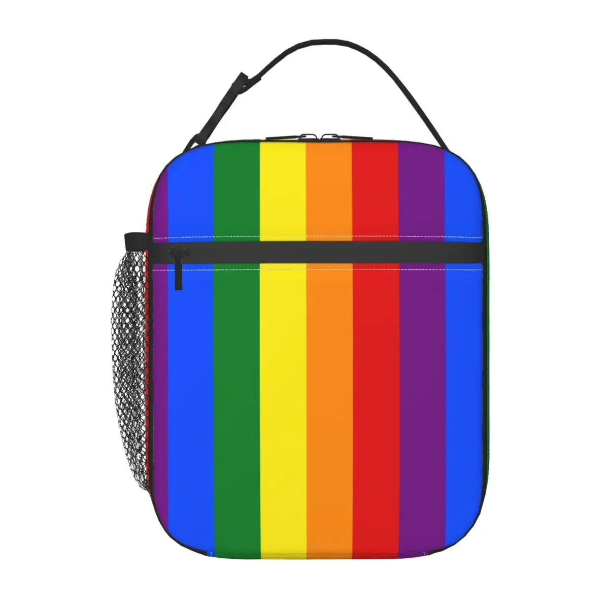 

Rainbow Pride Insulated Lunch Bag Portable Lunch Container Thermal Bag Tote Lunch Box Work Outdoor Food Bag