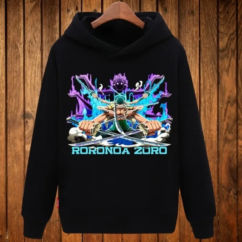 

2025 ONE PIECE Jacket Hoodie Joint Name Tide Luffy Sweater Trendy Animation Autumn and Winter Cold Men Clothing Navigation King
