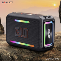 zealot_S95 portable Bluetooth speaker 120W high-power IPX6 waterproof 12 hour outdoor Party Boombox Speakers