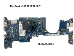 For HP EliteBook X360 1030 G2 Laptop motherboard 6050A2848001 MB A01 920054-601 With Core i5 i7-7th CPU 8GB/16GB RAM Mainboard
