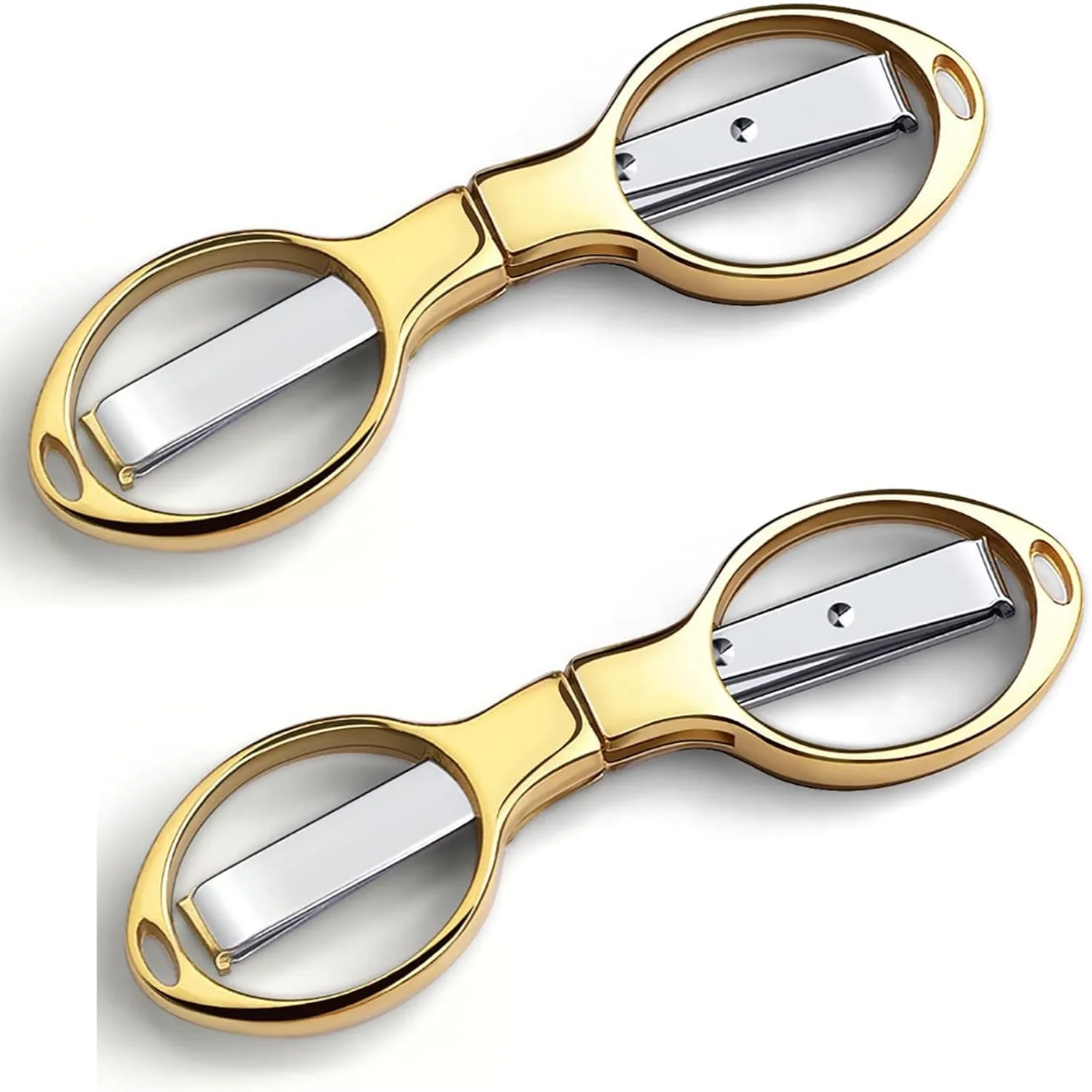 

Folding scissors,TSA-Compliant and Portable, enough to fit in your purse,Safe Portable Travel Scissors,small scissors,Stainless