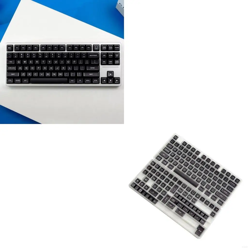 

C90F White Jade Keycaps PBT Double Shot SAProfile Keycap for Mechanical Keyboards