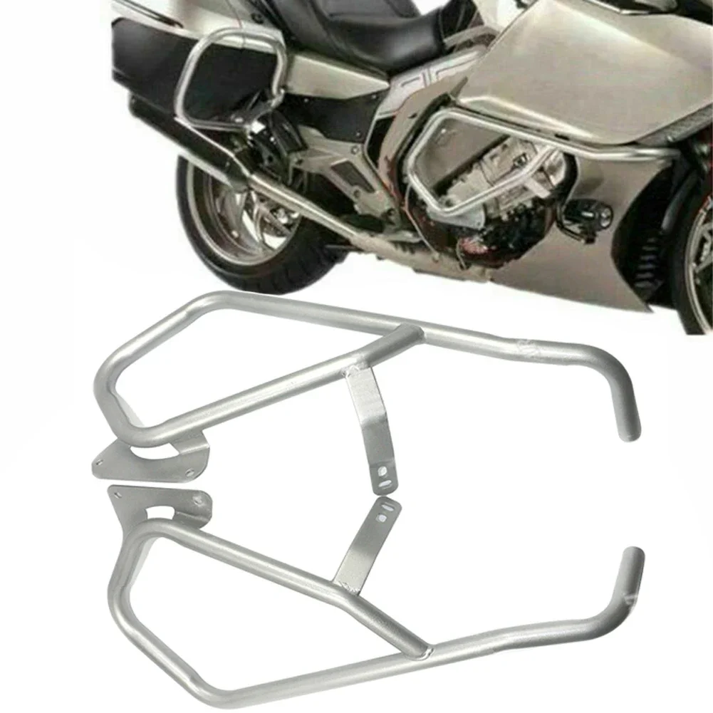 

Motorcycle Front Engine Crash Bar Guard Protection For BMW K1600GTL 2011 2012 2013 2014 Silver