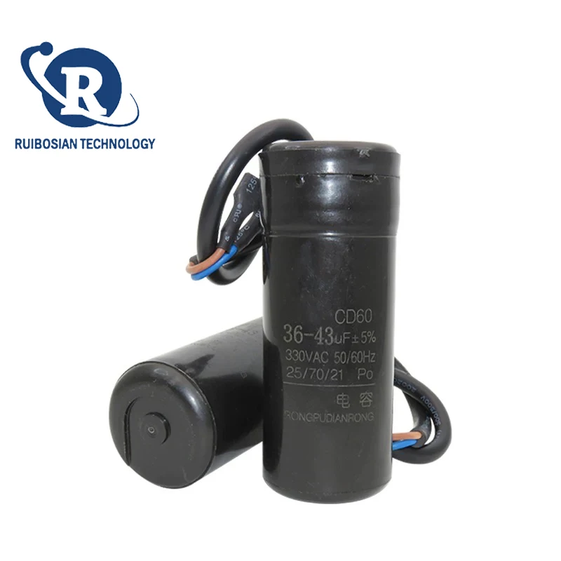 Kondensator rozruchowy kompresora lodówki/zamrażarki CD60 330V 47UF 64UF 75UF 80UF 53-64UF 72-88UF 108-130UF 145-175UF 161-193UF — zdjęcie produktu 4