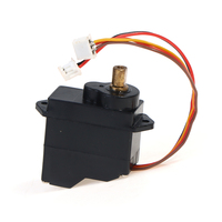 DC 3V-6V Micro Mini M10 Motor Gearbox 12g Metal Steering Gear 360 Degree