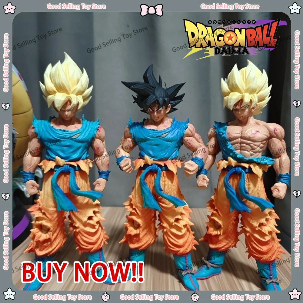 

In Stock 28cm Dragon Ball Z Son Goku Ssj Action Figures Super Saiyan Goku Figure Pvc Statue Collection Model Customized Toy Gift