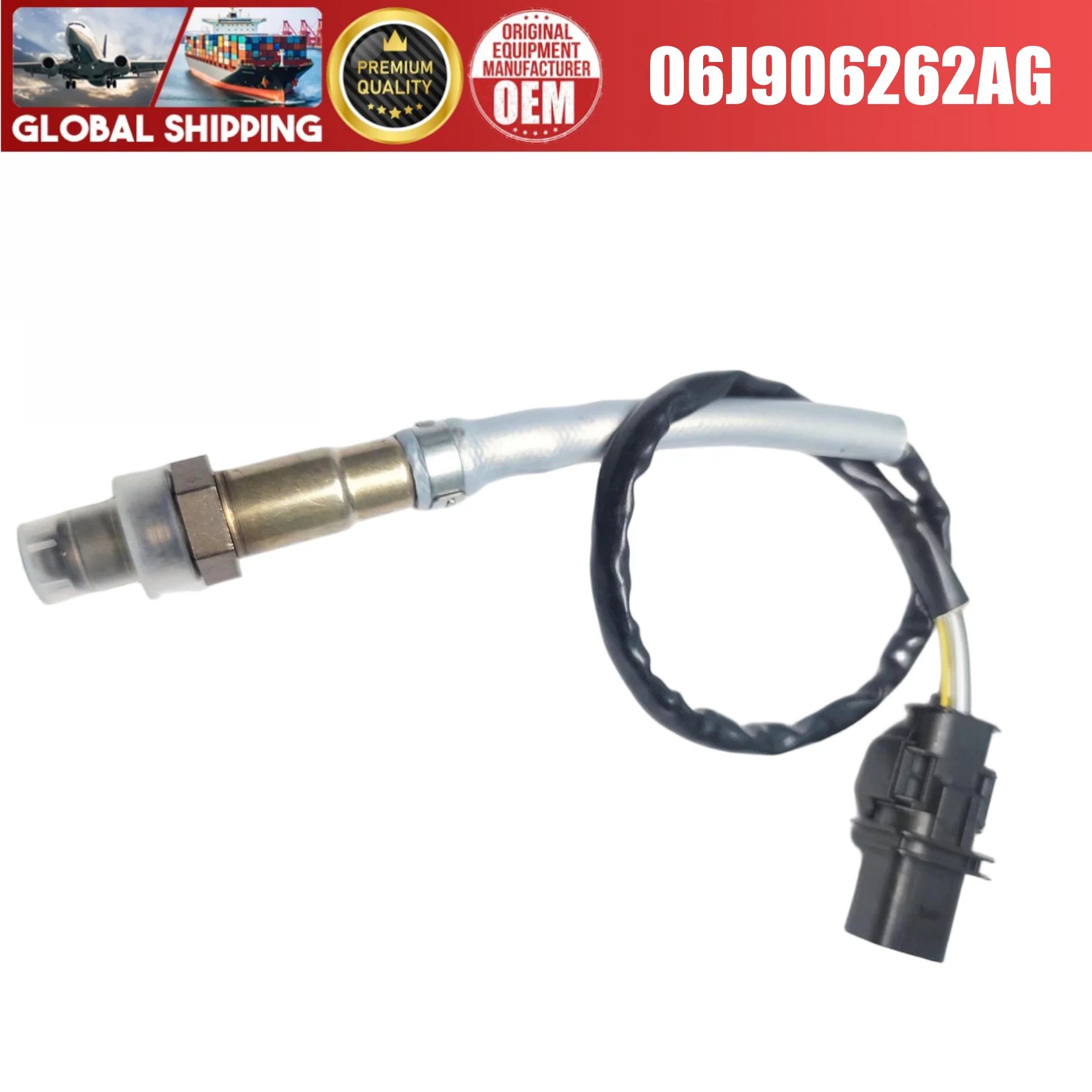 06J906262AG front Oxygen Sensor Fits for Audi A4L,A6L Q5 VW Magotan,Passat,CC Tiguan,Tiguan Golf GTI,Magotan GLI,SagitarGLI 2.0T