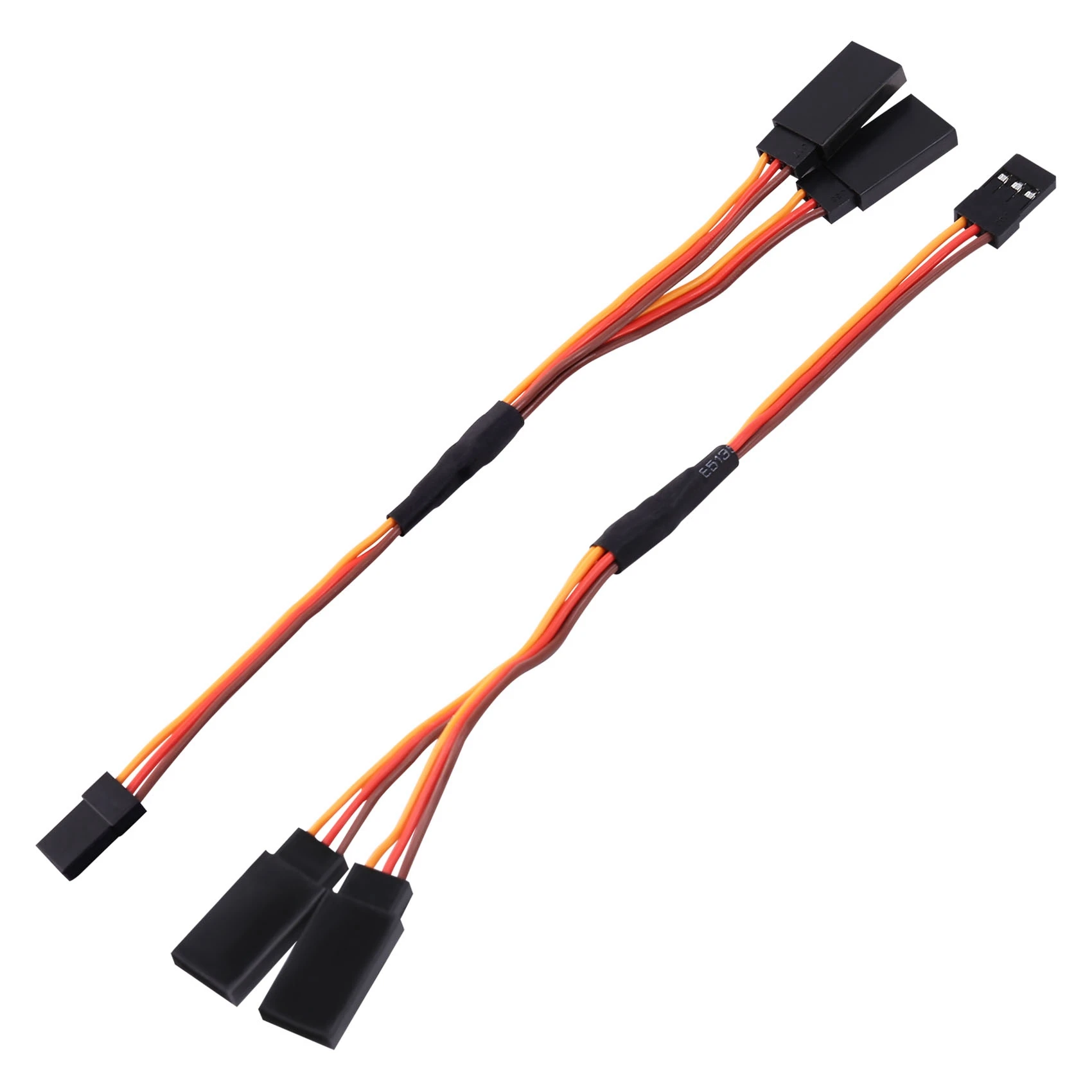 5Pcs 150mm Y Type Extended Line Extension Lead Wire Cable For Futaba Jr Y Harness Servo Lead Extension