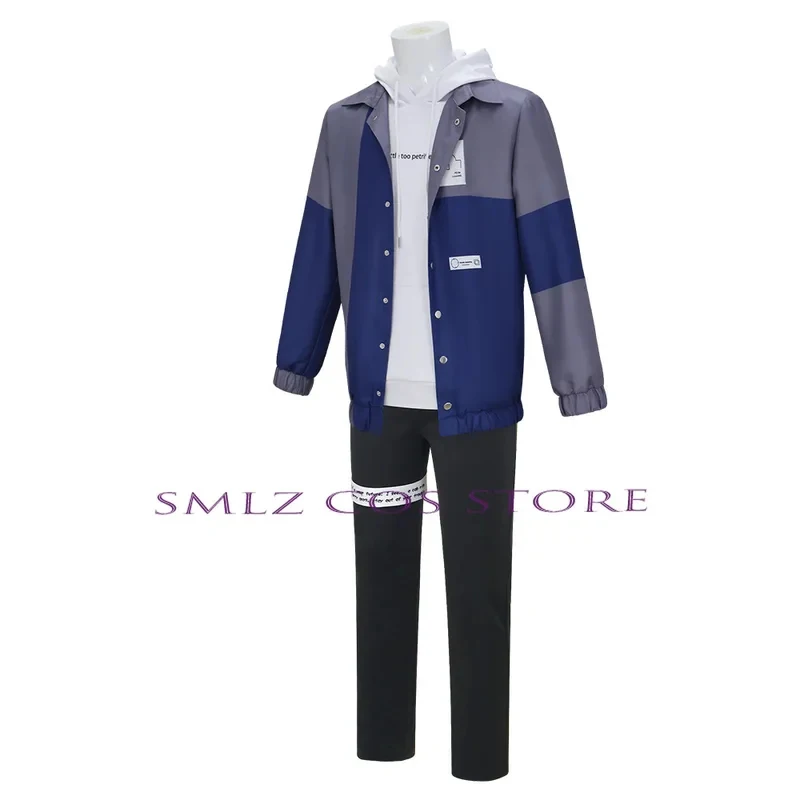 Costume de cosplay Sumino Takumi The Hundred Line - Last Defense Academy, uniforme quotidien, veste à capuche, Halloween, Carnaval Par;5'b\7,k/