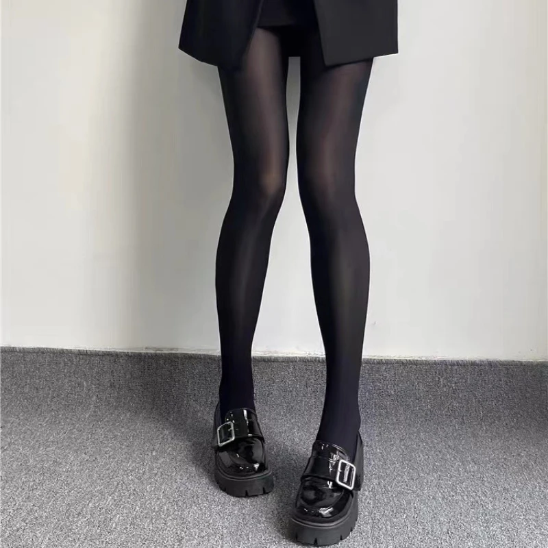 

Autumn Spring Hot-Selling Mask Steel Stockings Anti-Snag Thin Pantyhose Women Plus Size Anti-Slip Silicone Stockings