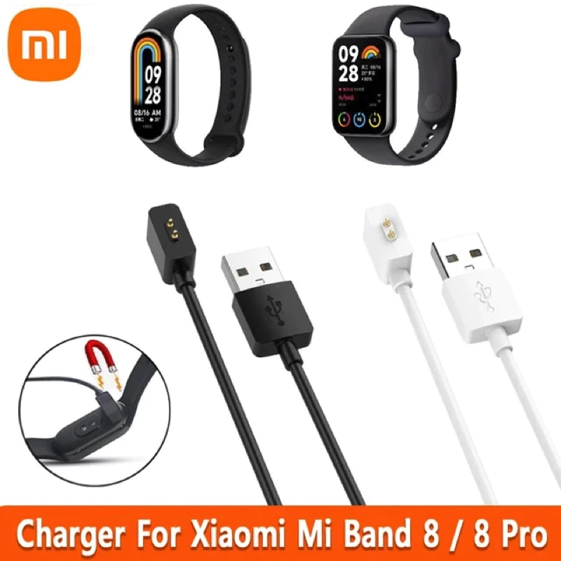 Charging Cable For Redmi Watch 4 5 Data Power Cord Fast Charger Power USB Adapter for Mi Band 8 8Pro 9 Smartwatch Accessories