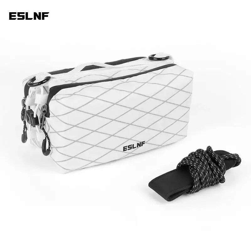 ESLNF Bike Top Tube Floating Installation Method Cycling Saddlebags Large Capacity Bag Bicycle Accessories