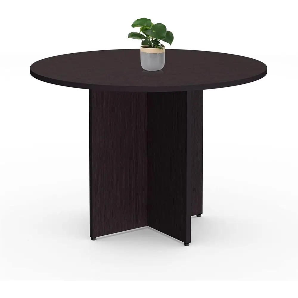 

42 круглых угловых офисных столов для встреч — прочная поверхность из ламината для конференц-залов — X базовый дизайн для тренировок и Coll (22)