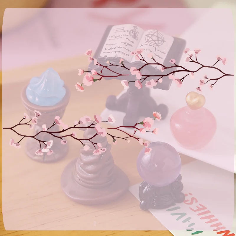 

1/12 Dollhouse Micro Scene Ornaments Mini Magical Academy Props Decoration Dolls House Accessories Kid Toys