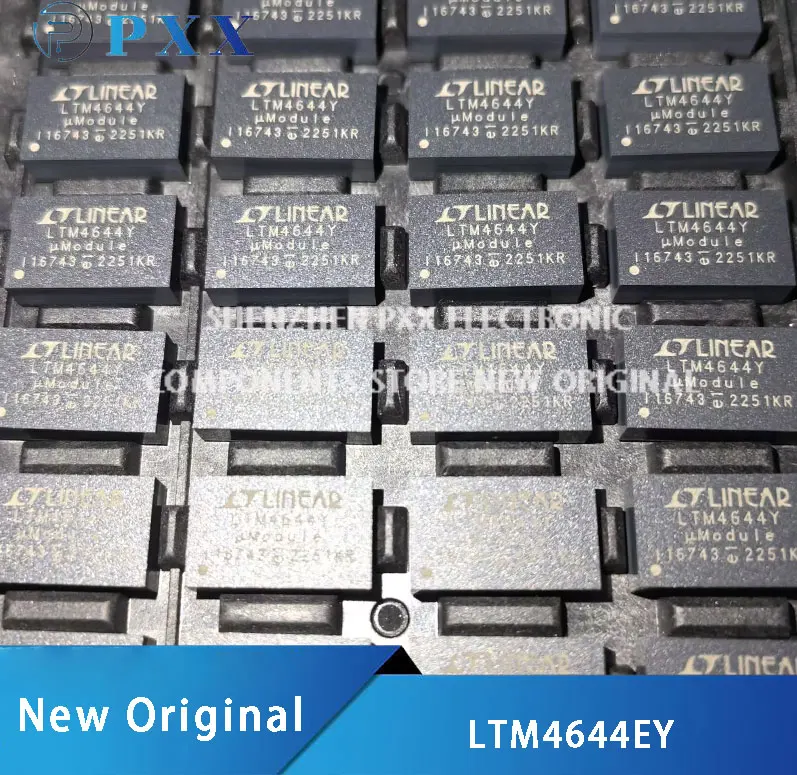 

Новый оригинальный LTM4644EY LTM4644EY # PBF DC/DC μModule регулятор с настраиваемым выходным массивом 4A, технические данные