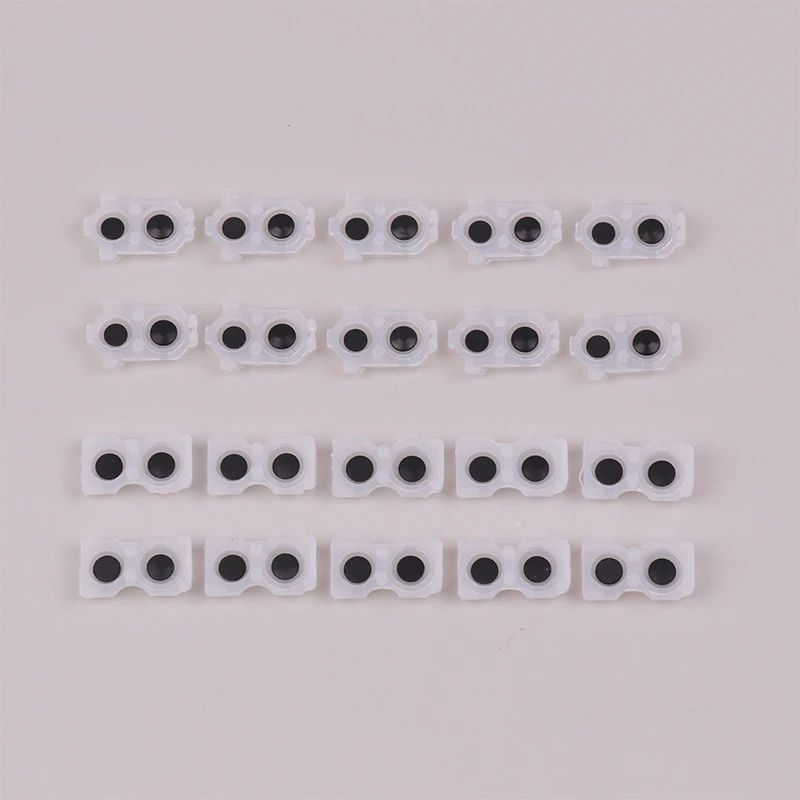 10 Stuks L2 R2 L1 R1 Rubberen Knoppen Compatibel Met PS4 Controller JDS 001 010 050 JDM-030 Geleidende Rubberen Pads