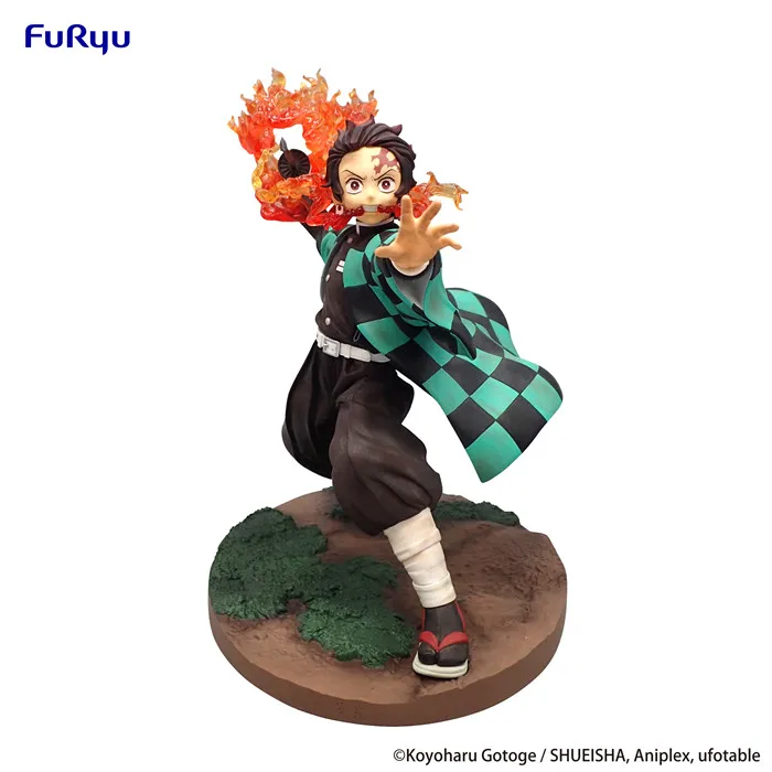 

FURYU Exceed Creative Demon Slayer Kamado Tanjirou Action PVC Collection Model Toy Anime Figure Toys For Kids