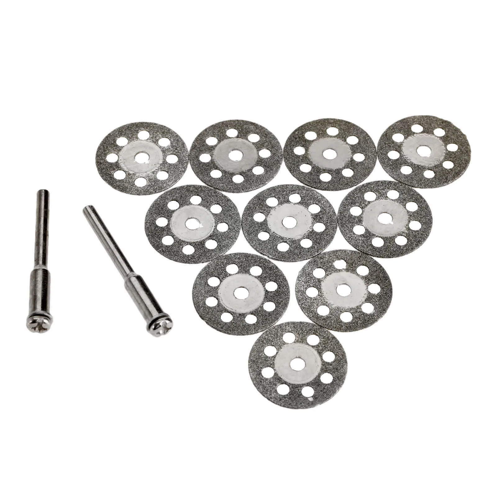 10Pcs 20mm Diamond Grinding Wheel Disc Mini Circular Saw for Drill Rotary Tool Dremel Accessories Dremel Cutting Disc for Metal