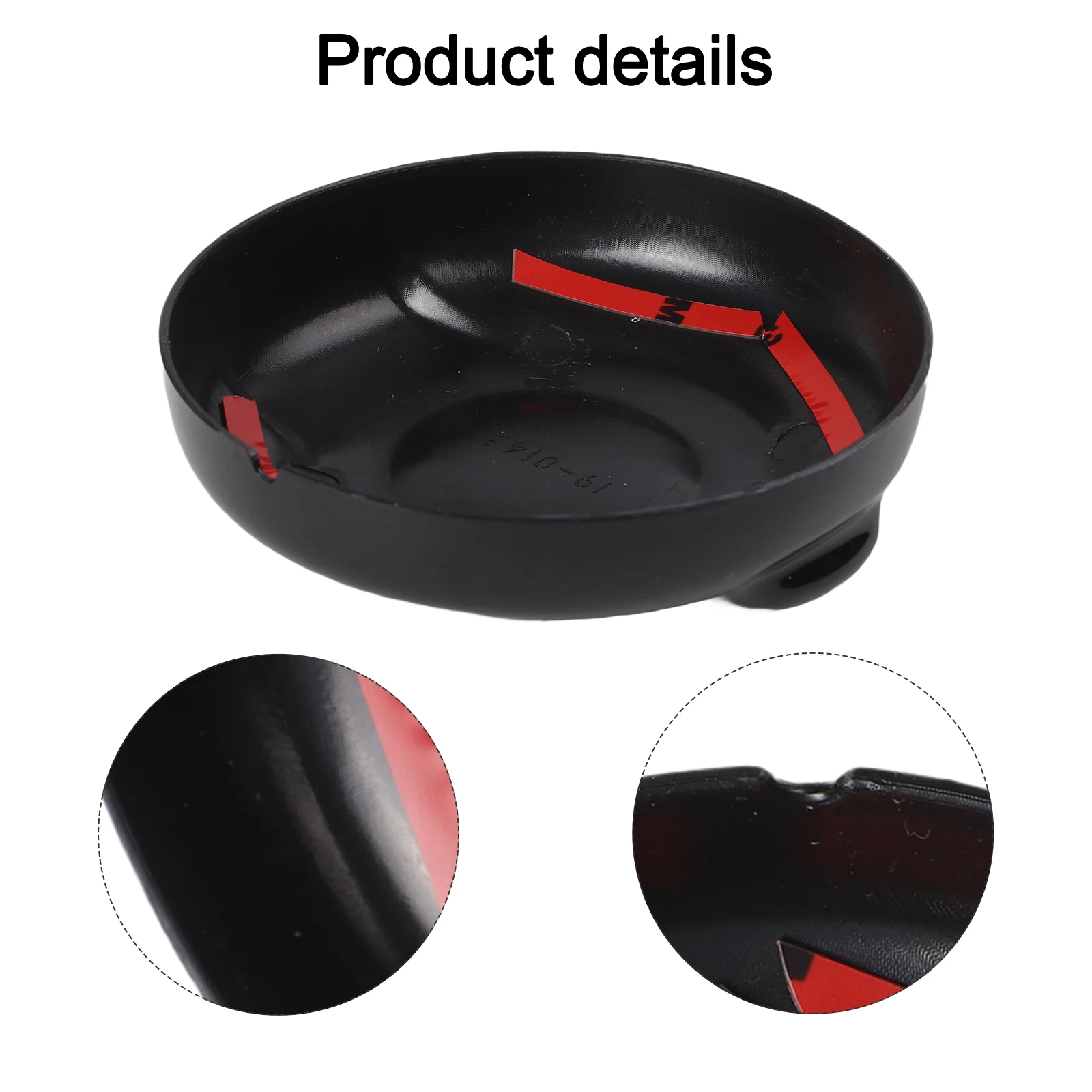 

Fuel Tank Cap Cover JCW F55 F56 F57 Cover Car Upgrade Vehicle Enhancement Lightweight PC Material Perfect Fitment