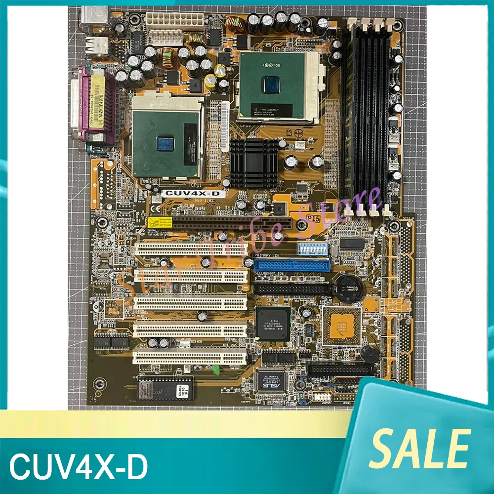 Motherboard CUV4X-D Supports Dual 370 Processors Maximum 4G Memory Via 694x Chipset