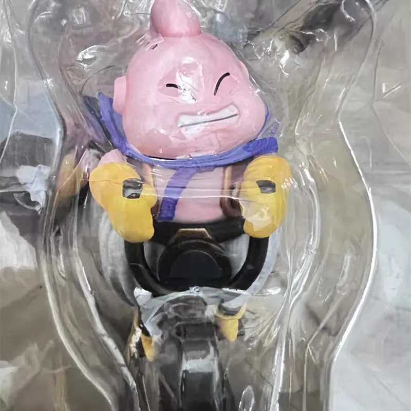 12,5 cm Drachen ball z Majin Buu Radfahren Figuren Anime Figuren Fett Buu Mr. Satan mit Auto PVC Figuren Modell Puppen Geschenke Spielzeug