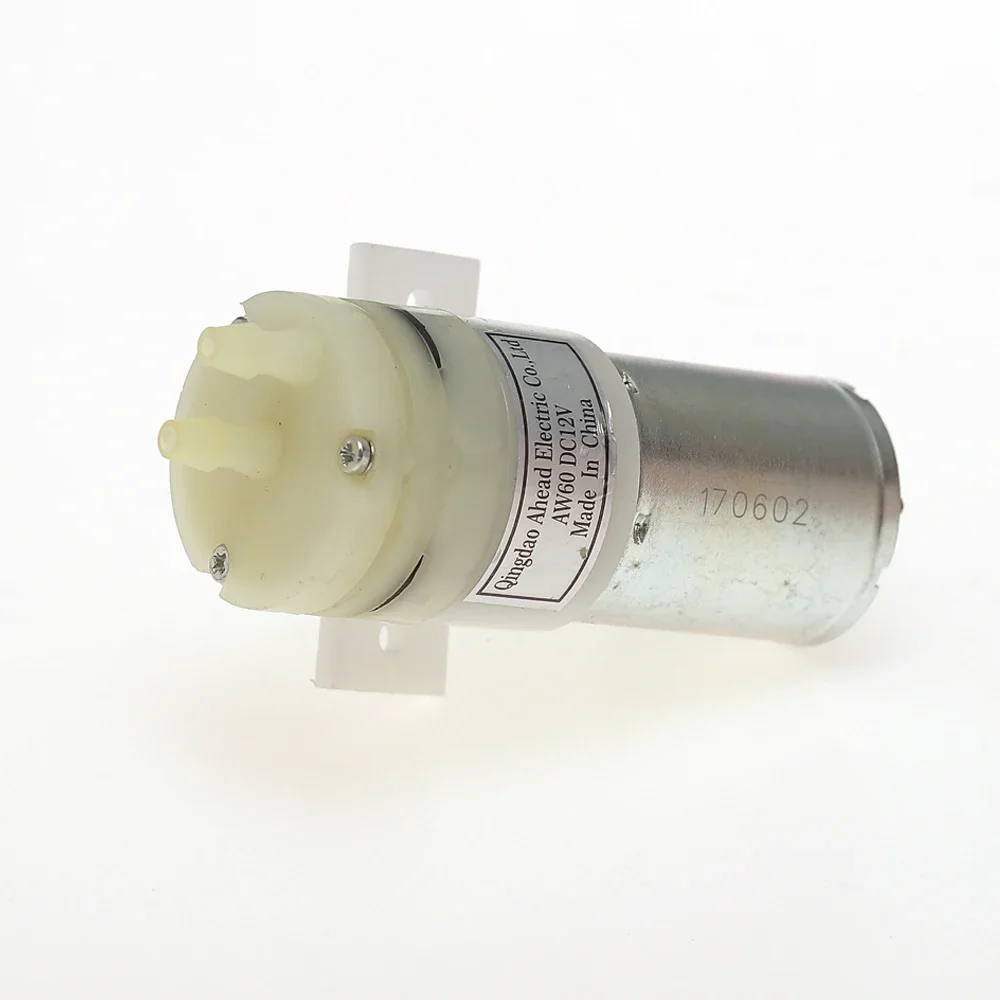 12V DC Small 370 Water Pump With DC Motor Low Noise Large Water Flow 0.66L/Min For Drinking Mini Diaphragm Vacuum Pump 9V-24V