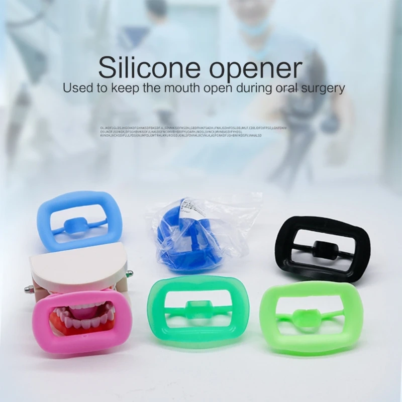 Silicone Mouth Opener Dental Orthodontic Cheek Retracor Tooth Intraoral Lip Dropship