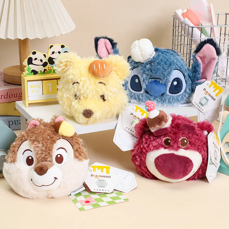 

Сумка на плечо в стиле аниме, клубничный мишка, медведь Винни-Пух, серия Цици, кукла с волосами большой емкости, сумка-мессенджер, кукла