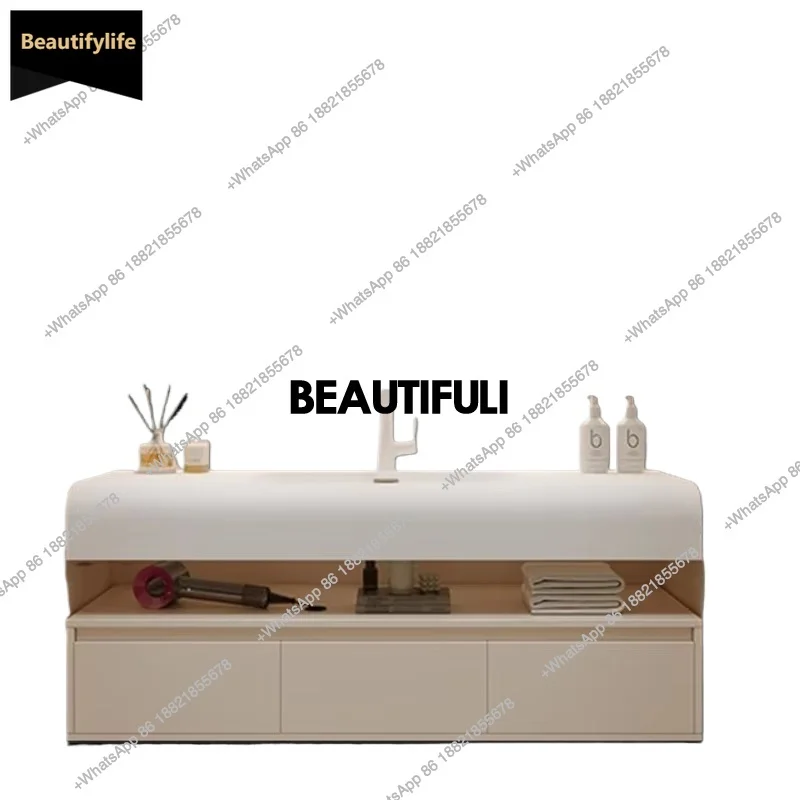 B567 European Wood Bathroom Cabinet Items White Miror Toilet Bathroom Cabinet Full Sets Meuble Salle De Bain Rangement Furniture