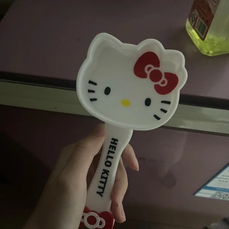 Anime Sanrio HelloKitty Cute Kawaii Custom Long Handle Pet Food Scoop Measuring Spoon Cat Dog Lightweight Portable Home Gifts view 6