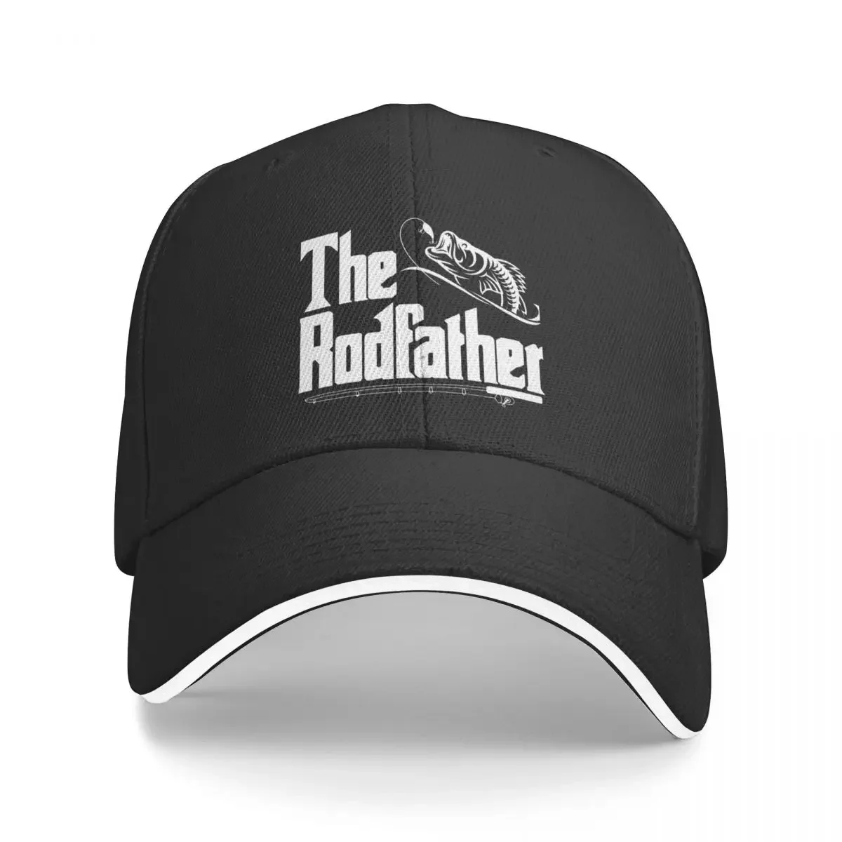 The Rodfather Fly Fishing Fisher Gifts Baseball Caps Sun Caps Men Women Hats