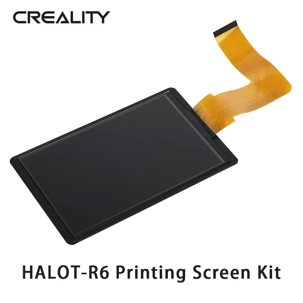 

Комплект экрана для 3D-принтера Creality HALOT-R6: черно-белый дисплей 6,08 дюйма (1620x2560) для HALOT-R6