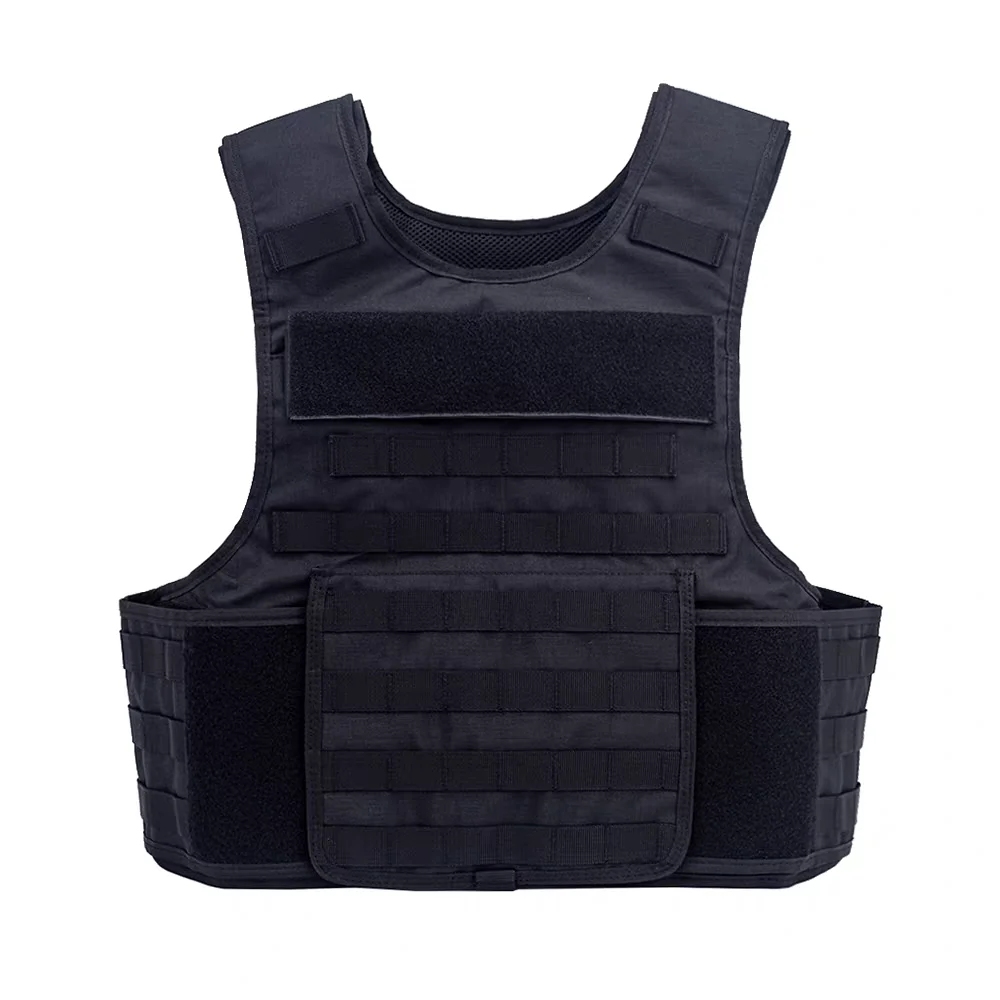 Tactical Vest Black Breathable Multi-functional Outdoor Vest Security Patrol Clothes Molle system