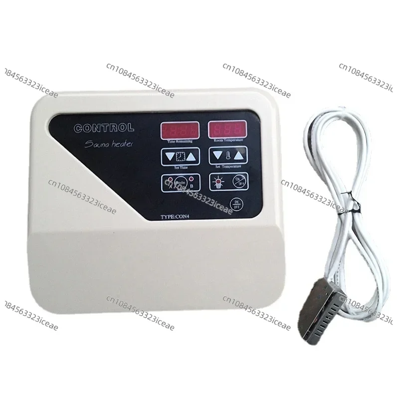 

3-9KW Control Sauna Stove Controller Dry Steam Oven Controller White Electronic Panel Controller Sauna Spa Room Control