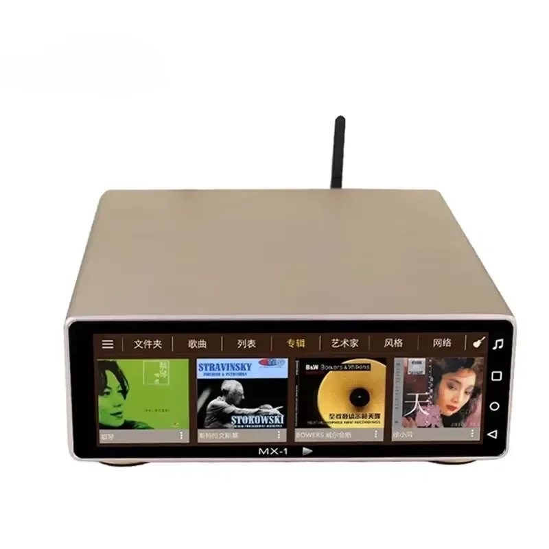 JF MX-PRO Android Desktop Player WiFi Bluetooth 5.0 USB DAC 32Bit 768kHz DSD512 Digital Audio Turntable HiFi Music System