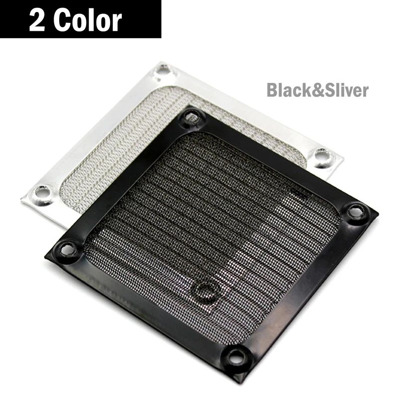 Gdstime Aluminum Dustproof Dust Filter Fan Grill Mesh Guard For PC CASE 60mm 80mm 90mm 120mm 140mm Filter