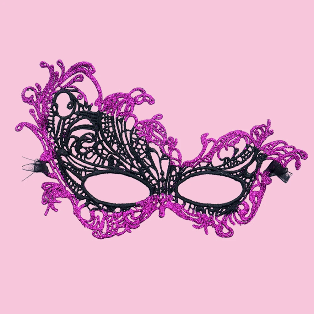 หน้ากากปาร์ตี้ หน้ากากแฟนซีสำหรับงานเต้นรำสวมหน้ากาก หน้ากากลูกไม้ครึ่งหน้า หน้ากากตาแบบโปร่งสีสันสดใส สำหรับงานปาร์ตี้ เทศกาล และงานเต้นรำสวมหน้ากาก