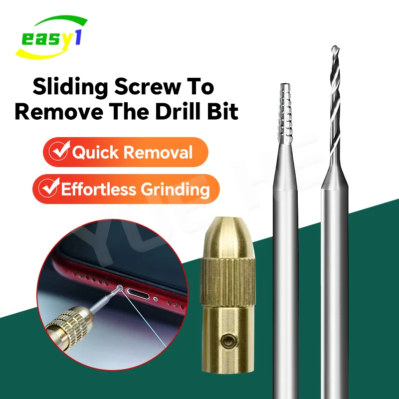 

2UUL SD90 Alloy Piercing And Sliding Drill Bit Quickly Remove The Slipped Screws Without Damaging The Frame Phone Repair Tool